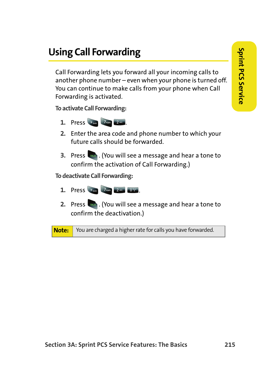 Using call forwarding | Samsung SPH-M610DAASPR User Manual | Page 241 / 272