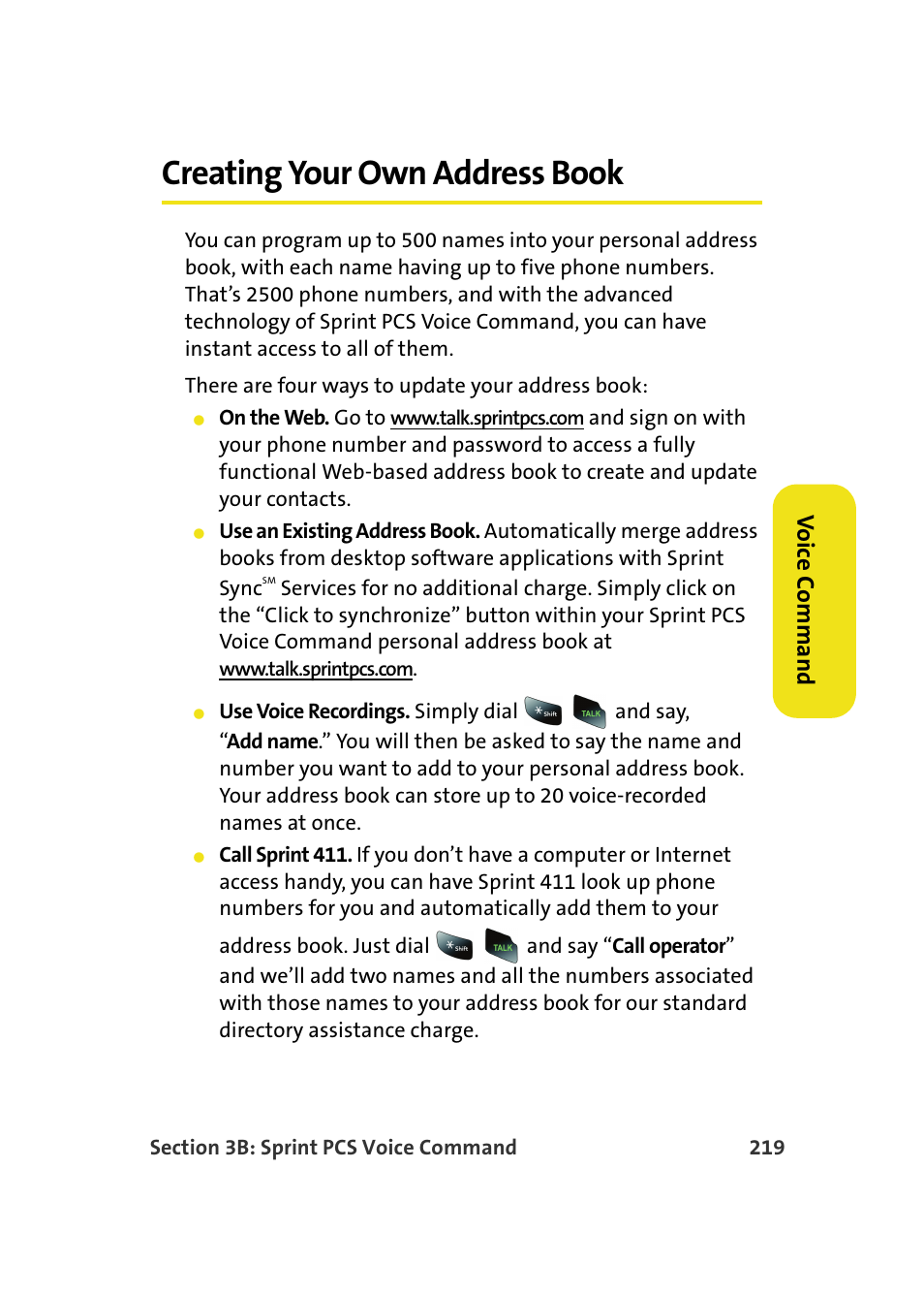 Creating your own address book | Samsung SPH-M610DAASPR User Manual | Page 245 / 272