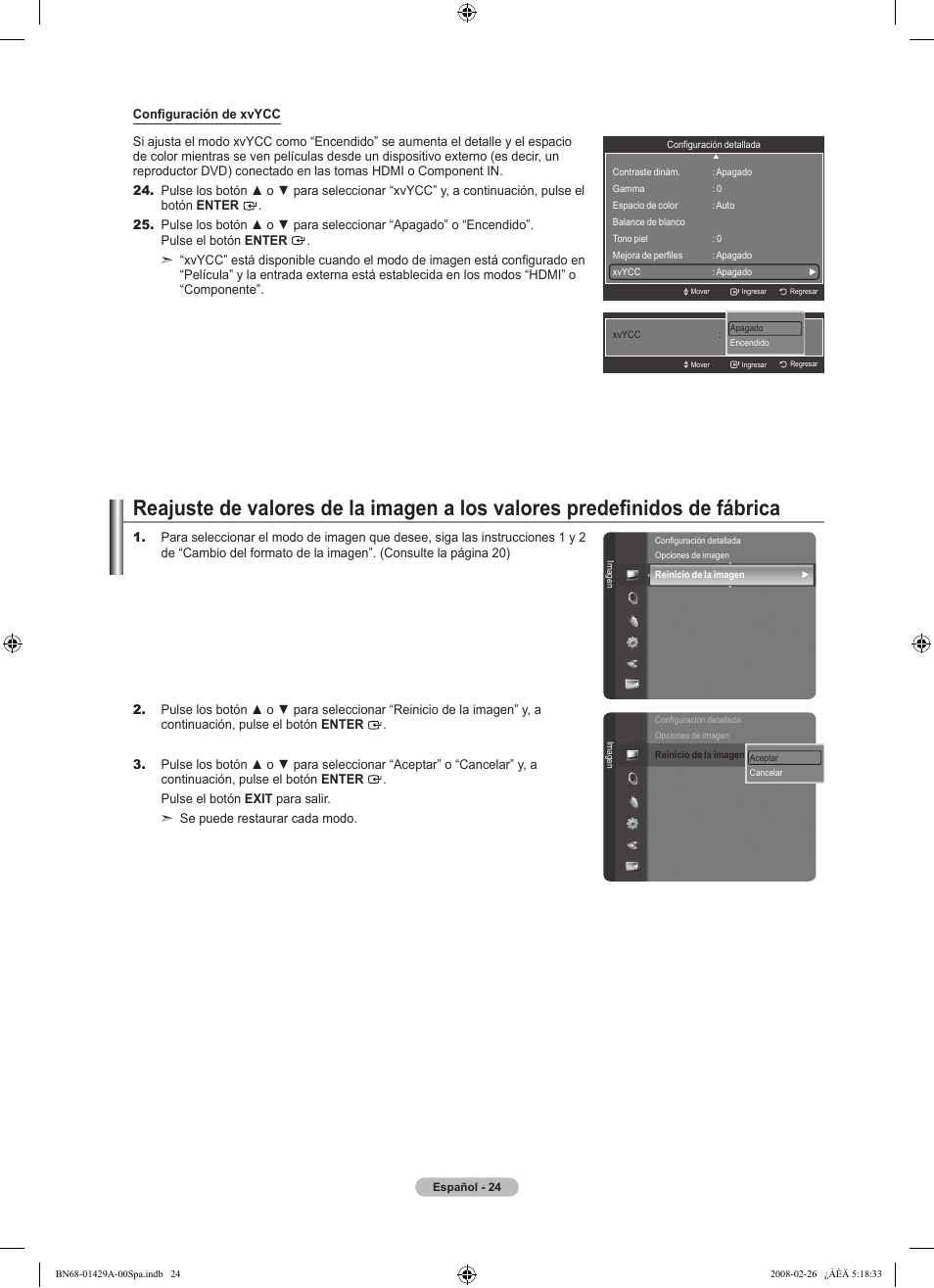 Samsung LN46A650A1FXZA User Manual | Page 140 / 222