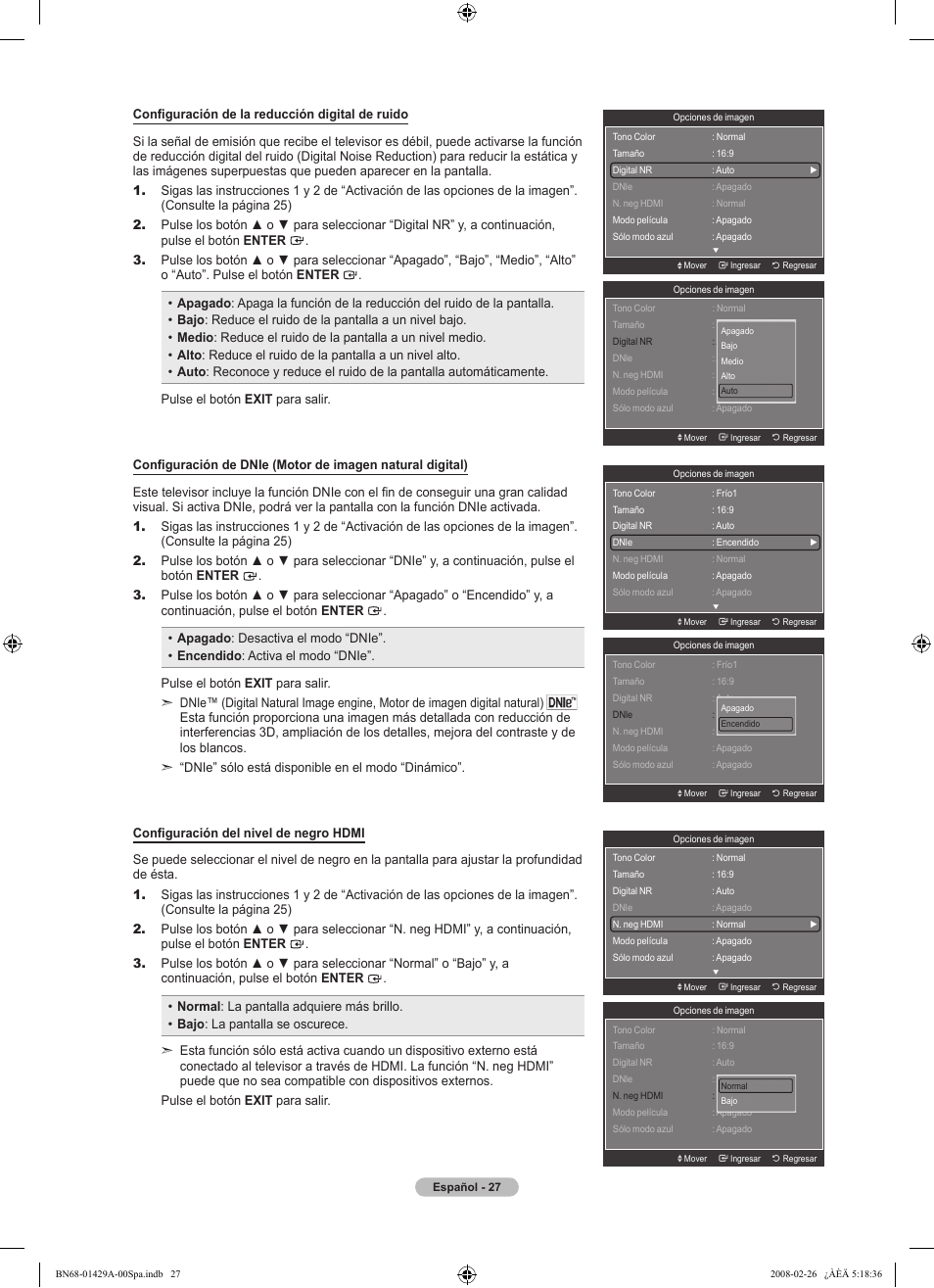 Samsung LN46A650A1FXZA User Manual | Page 143 / 222