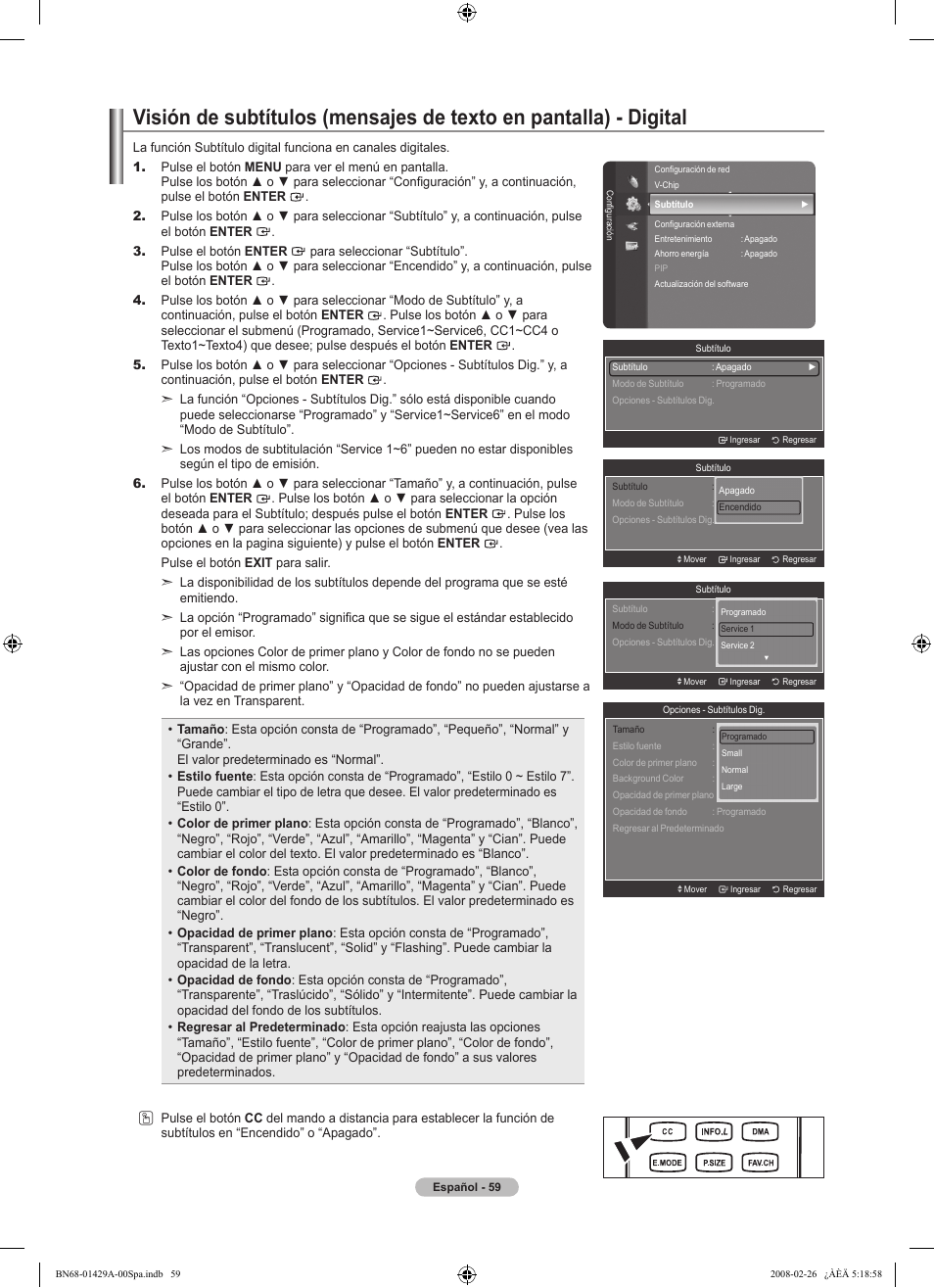Samsung LN46A650A1FXZA User Manual | Page 175 / 222