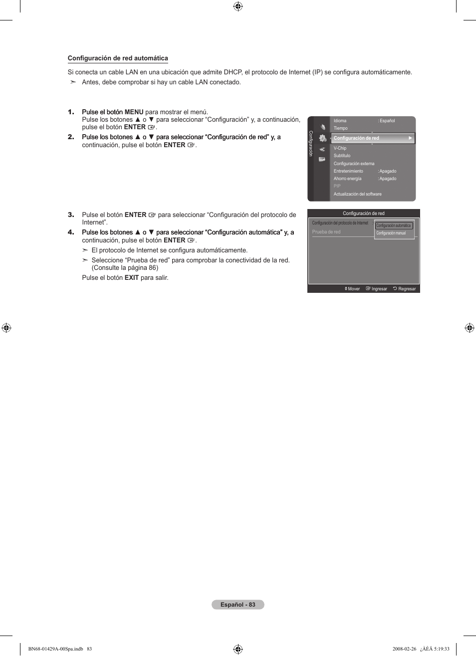 Samsung LN46A650A1FXZA User Manual | Page 199 / 222