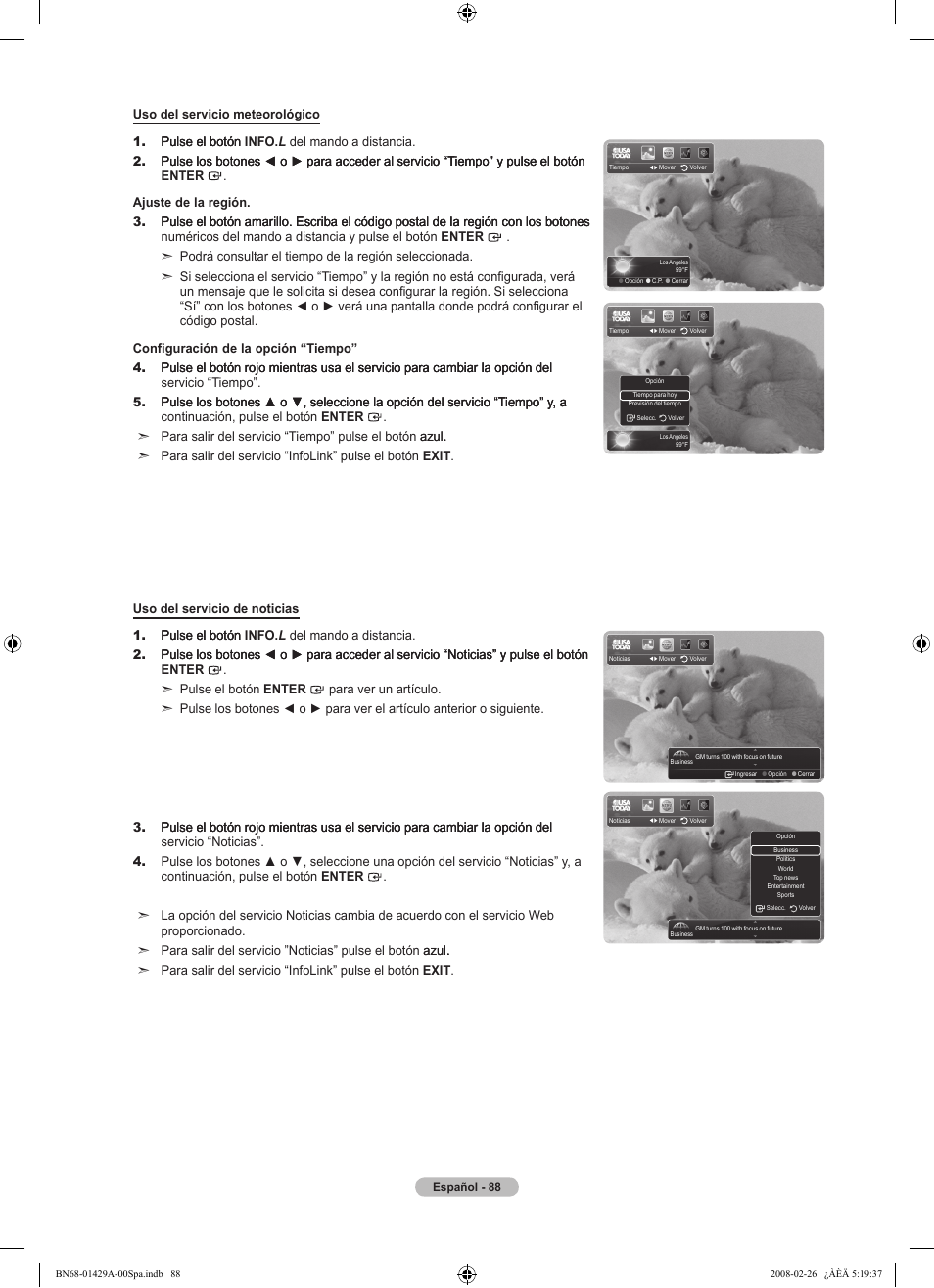 Samsung LN46A650A1FXZA User Manual | Page 204 / 222