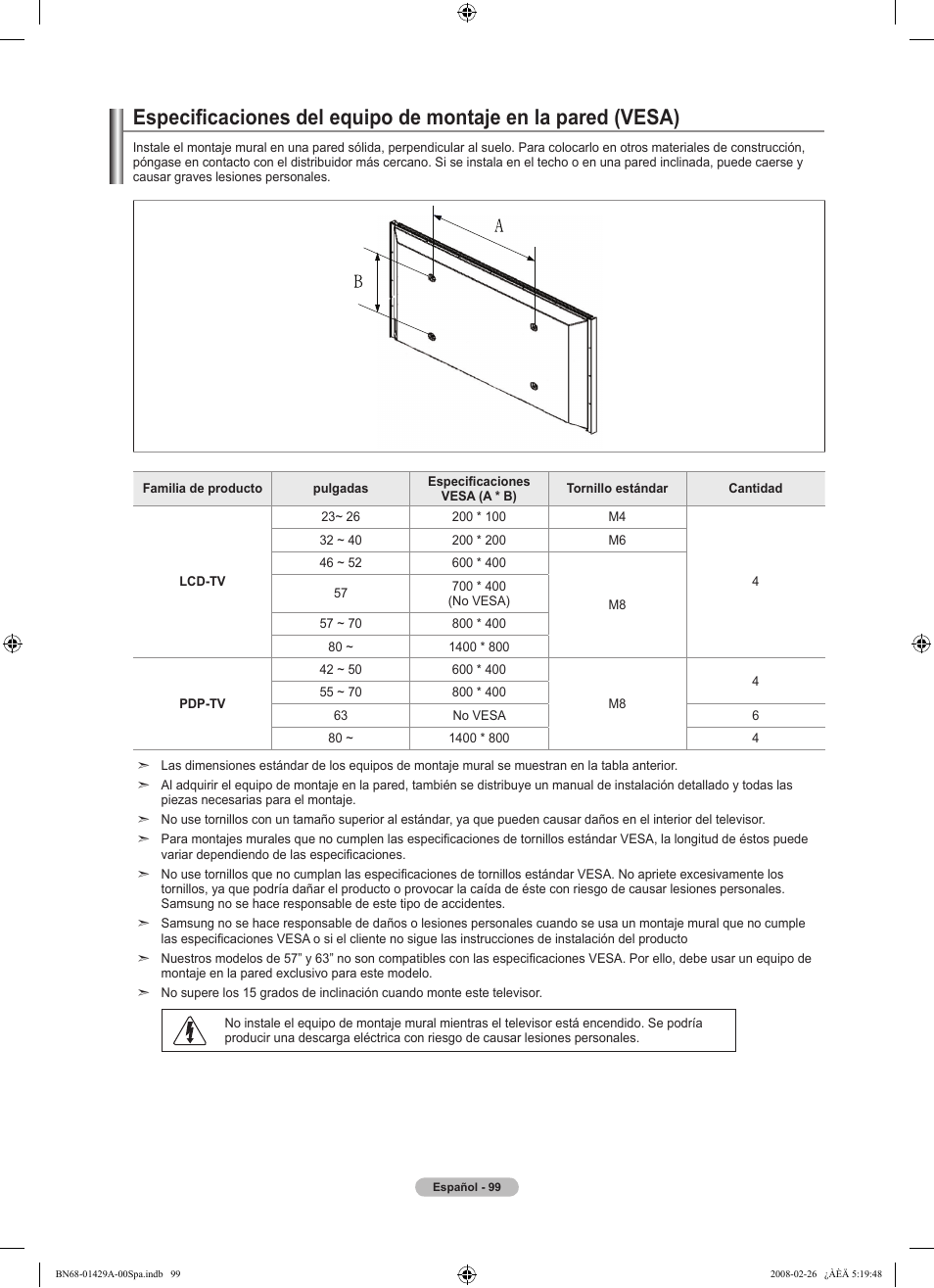 Samsung LN46A650A1FXZA User Manual | Page 215 / 222