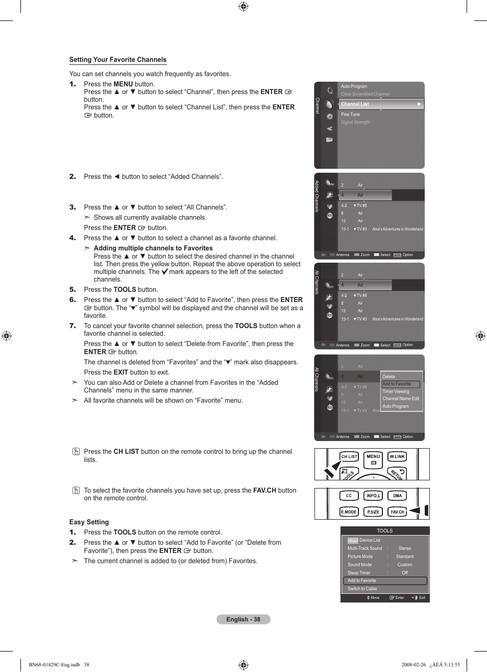 Samsung LN46A650A1FXZA User Manual | Page 40 / 222