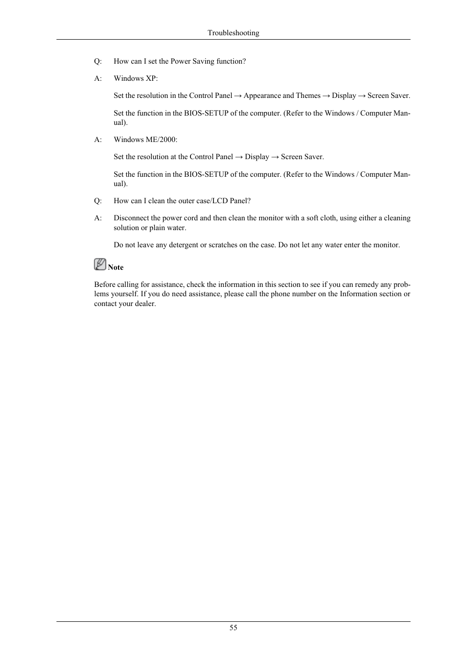 Samsung LS19MYTRBQ-XAA User Manual | Page 56 / 67
