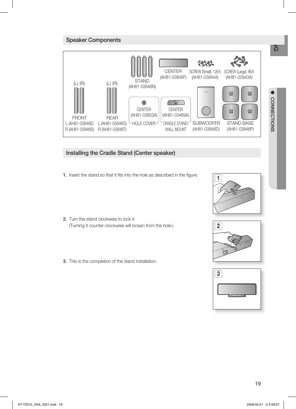 Samsung HT-TZ515T-XAA User Manual | Page 20 / 78