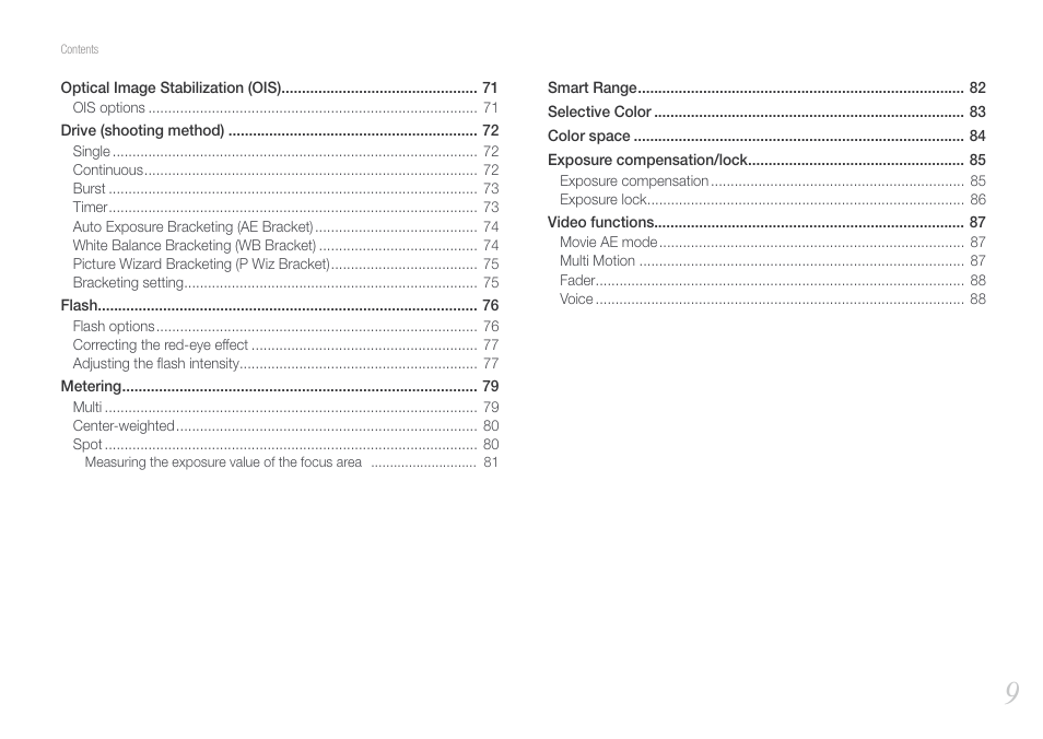 Samsung EV-NX210ZBSBUS User Manual | Page 10 / 183