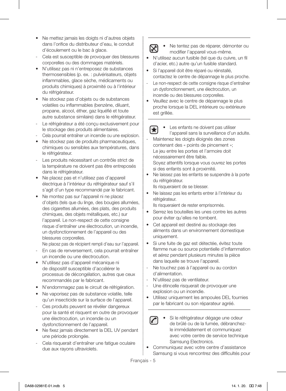 Samsung RS25H5000WW-AA User Manual | Page 69 / 96