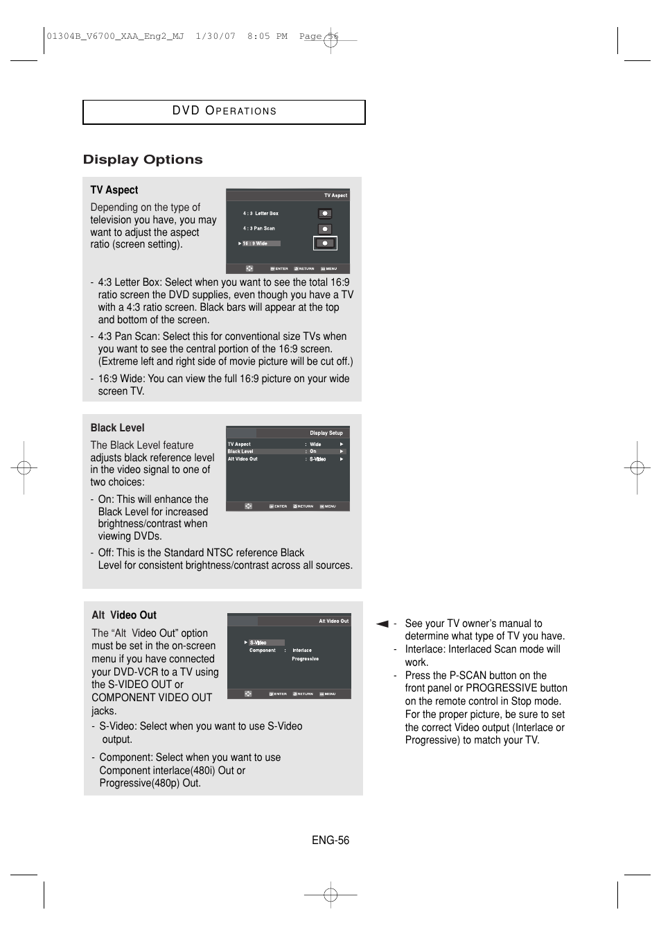 Samsung DVD-V6700-XAA User Manual | Page 56 / 84