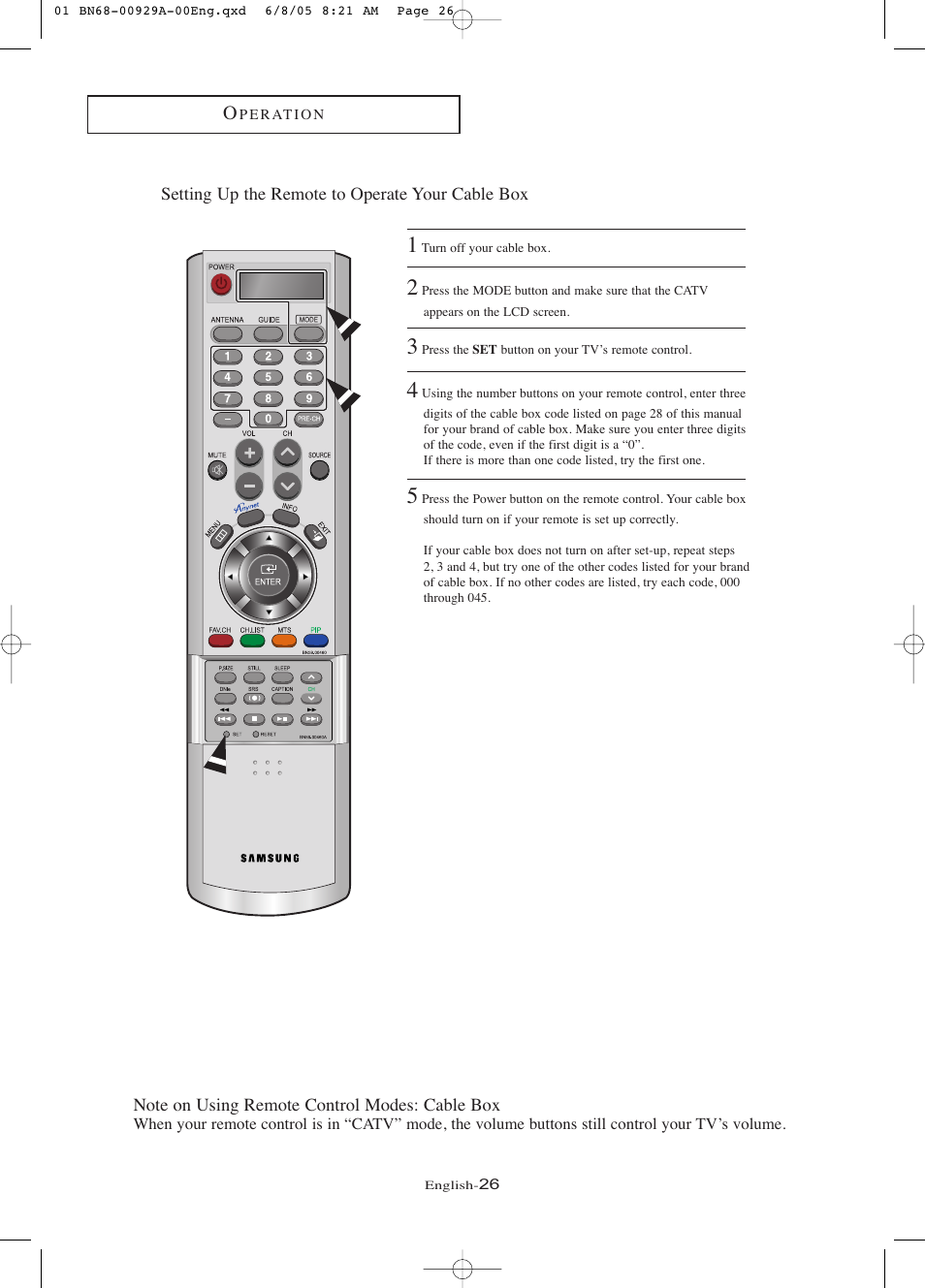 Samsung LNR377DX-XAA User Manual | Page 32 / 114