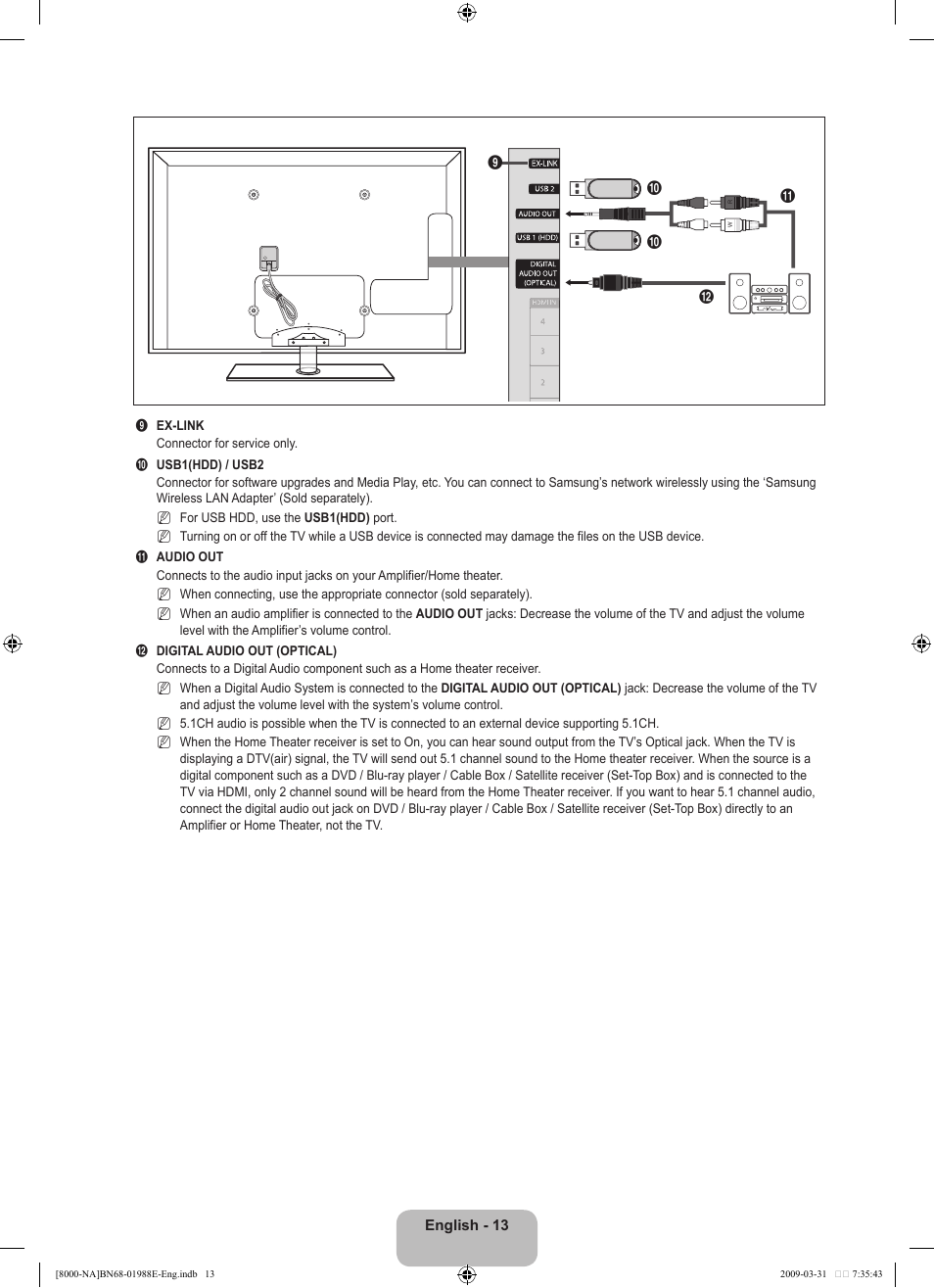 Samsung UN55B8000XFXZA User Manual | Page 15 / 290