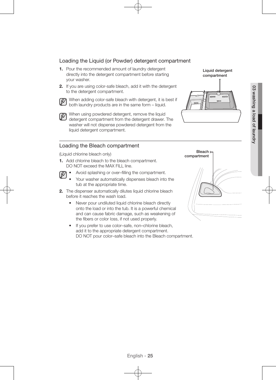 Samsung WA45H7000AW-A2 User Manual | Page 25 / 132