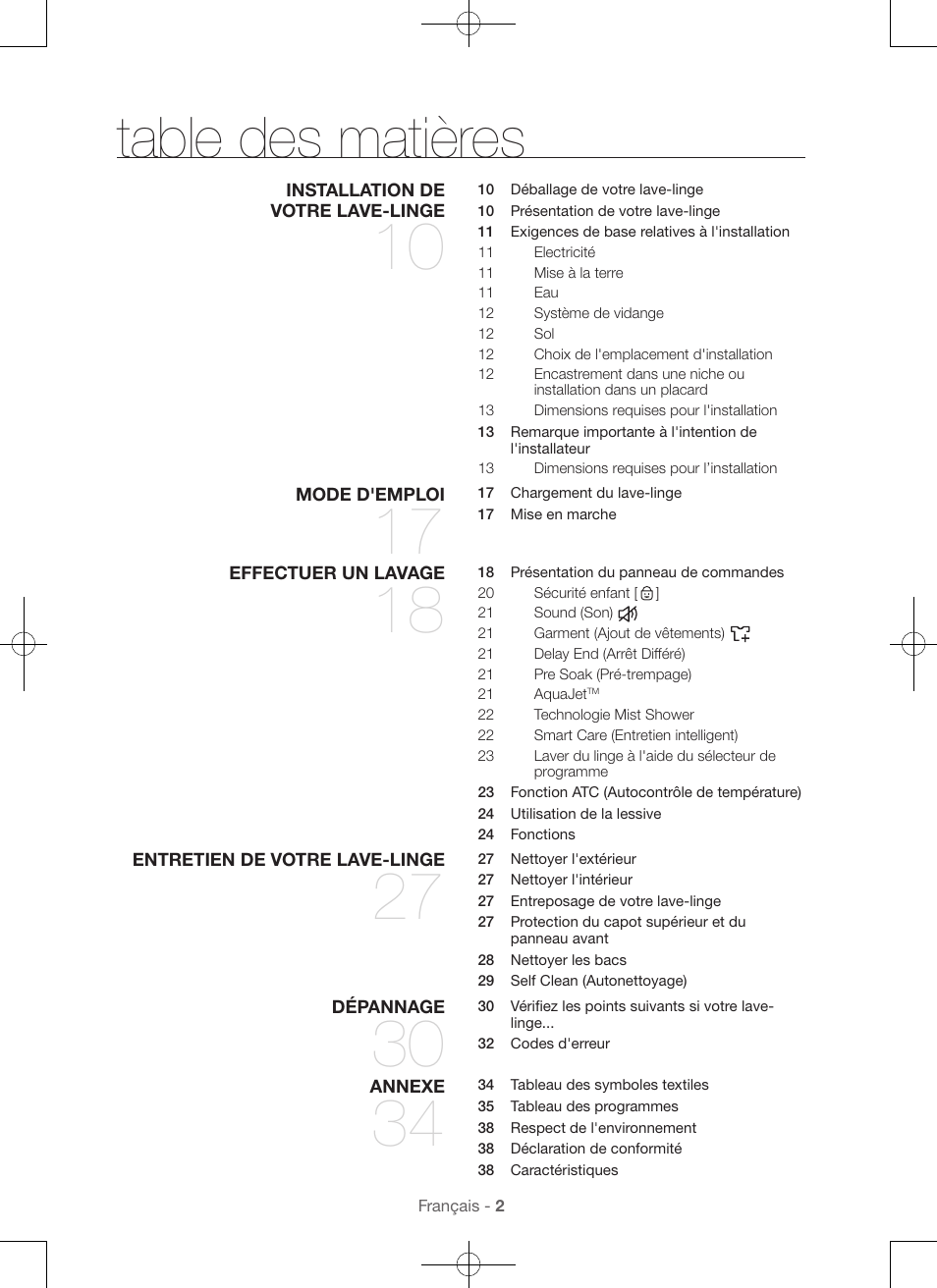 Samsung WA45H7000AW-A2 User Manual | Page 46 / 132