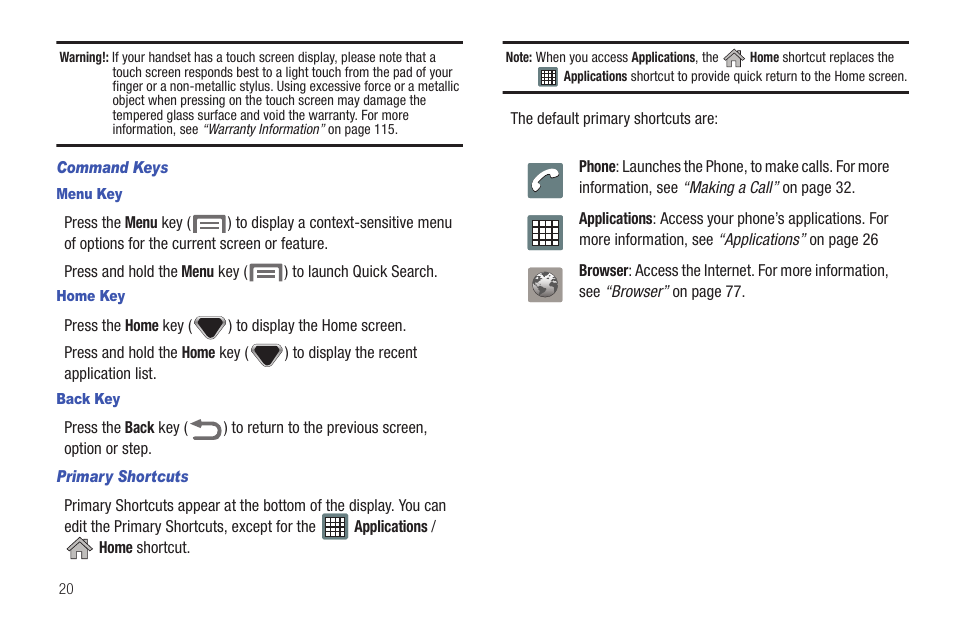 Samsung SCH-I100ZKAXAR User Manual | Page 24 / 130