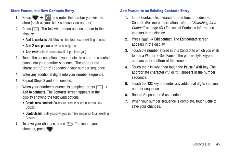 Samsung SCH-I100ZKAXAR User Manual | Page 49 / 130