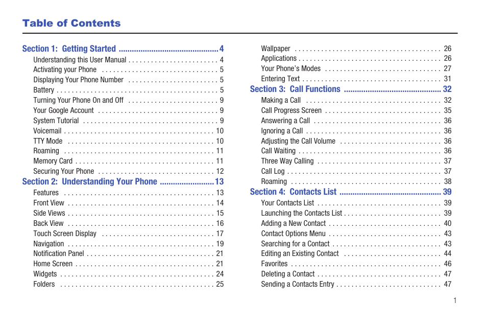 Samsung SCH-I100ZKAXAR User Manual | Page 5 / 130