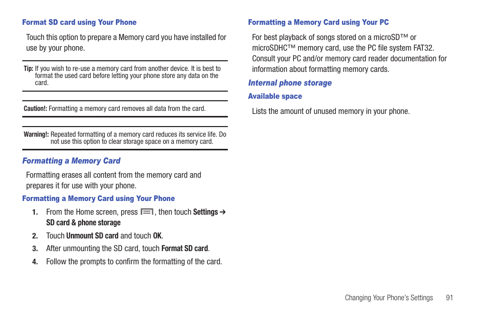 Samsung SCH-I100ZKAXAR User Manual | Page 95 / 130