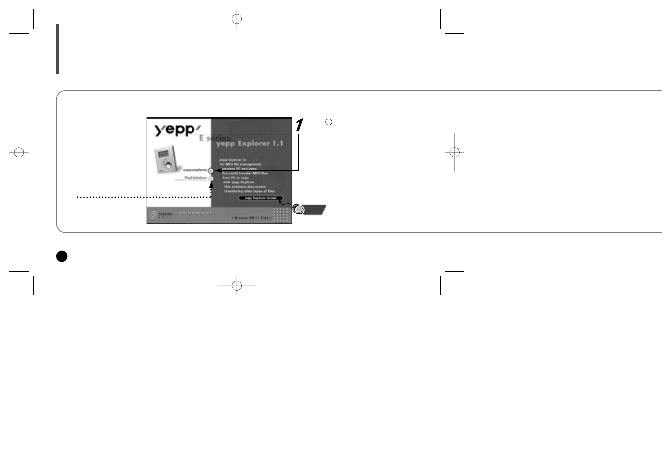 Installing software on pc, Nstalling software on pc | Samsung YP-SE64PS User Manual | Page 18 / 39