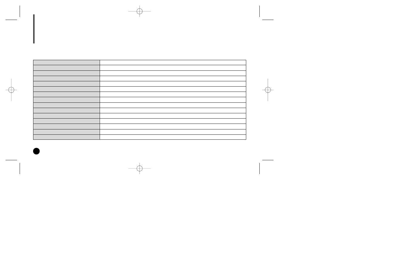 Technical specifications, Echnical specifications | Samsung YP-SE64PS User Manual | Page 38 / 39
