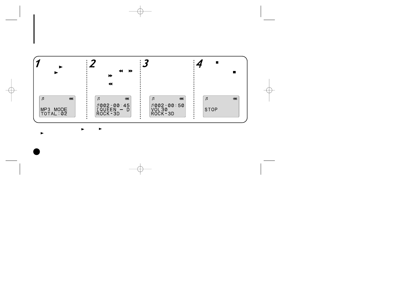 Listening to music, Istening to music | Samsung YP-SE64PS User Manual | Page 6 / 39