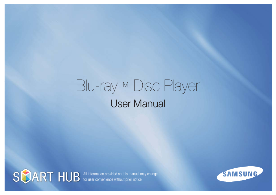 Samsung BD-D5250C-ZA User Manual | 3 pages