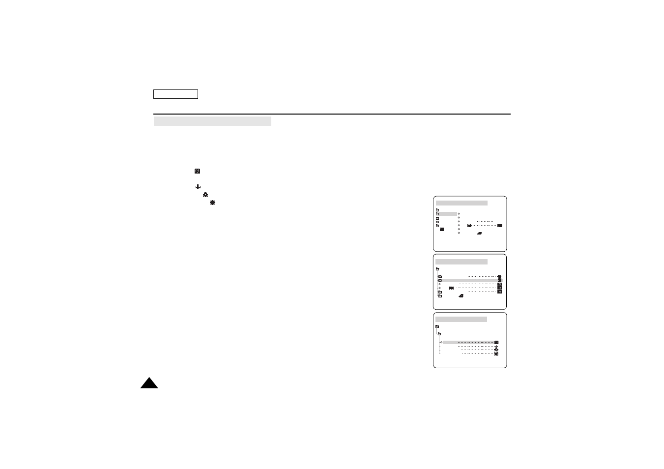 Advanced recording | Samsung SC-D180-XAP User Manual | Page 46 / 103