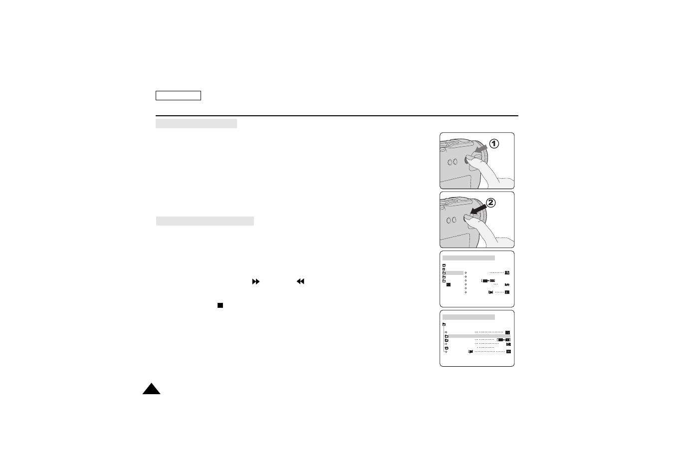 Advanced recording | Samsung SC-D180-XAP User Manual | Page 68 / 103