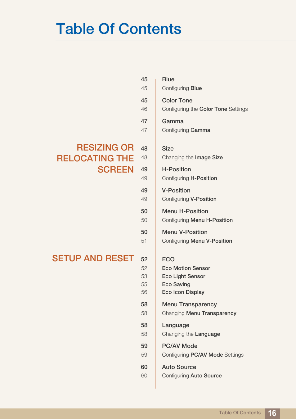 Samsung LS27A750DS-ZA User Manual | Page 16 / 88