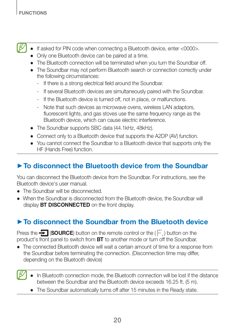 Samsung HW-H750-ZA User Manual | Page 20 / 56