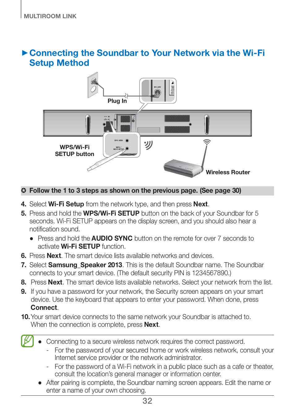 Samsung HW-H750-ZA User Manual | Page 32 / 56