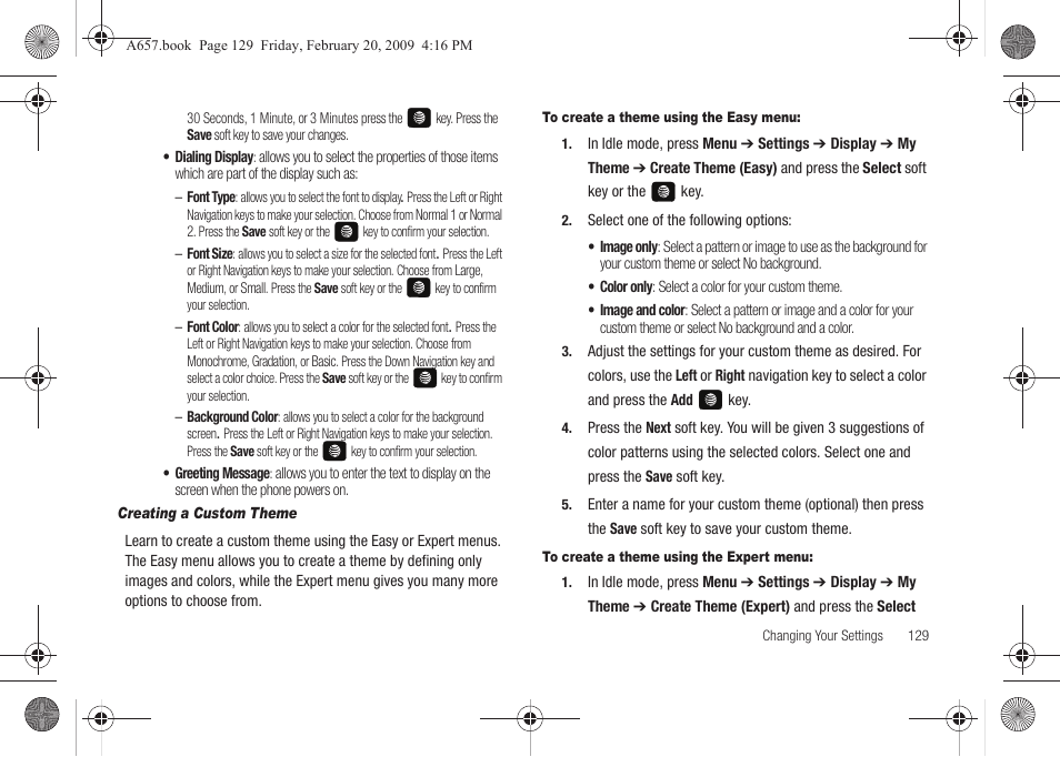 Samsung SGH-A657ZKAATT User Manual | Page 133 / 184