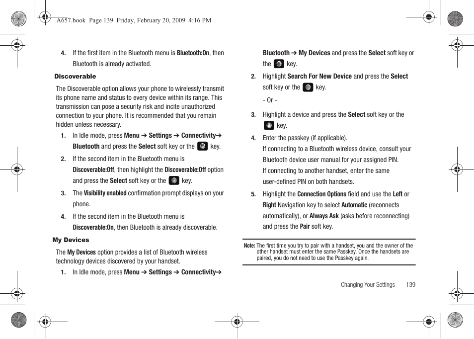 Samsung SGH-A657ZKAATT User Manual | Page 143 / 184