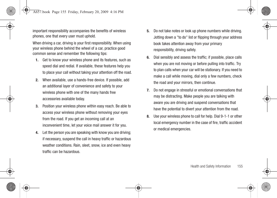 Samsung SGH-A657ZKAATT User Manual | Page 159 / 184