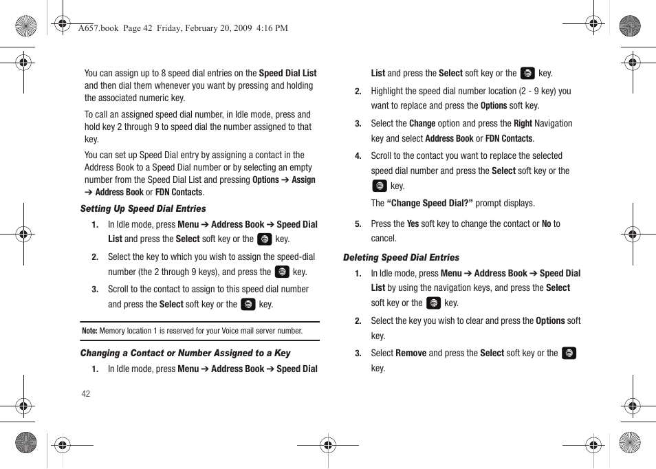 Samsung SGH-A657ZKAATT User Manual | Page 46 / 184