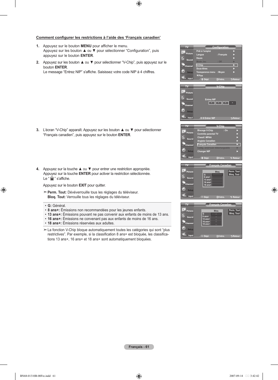 Samsung LNT4069FX-XAA User Manual | Page 153 / 271