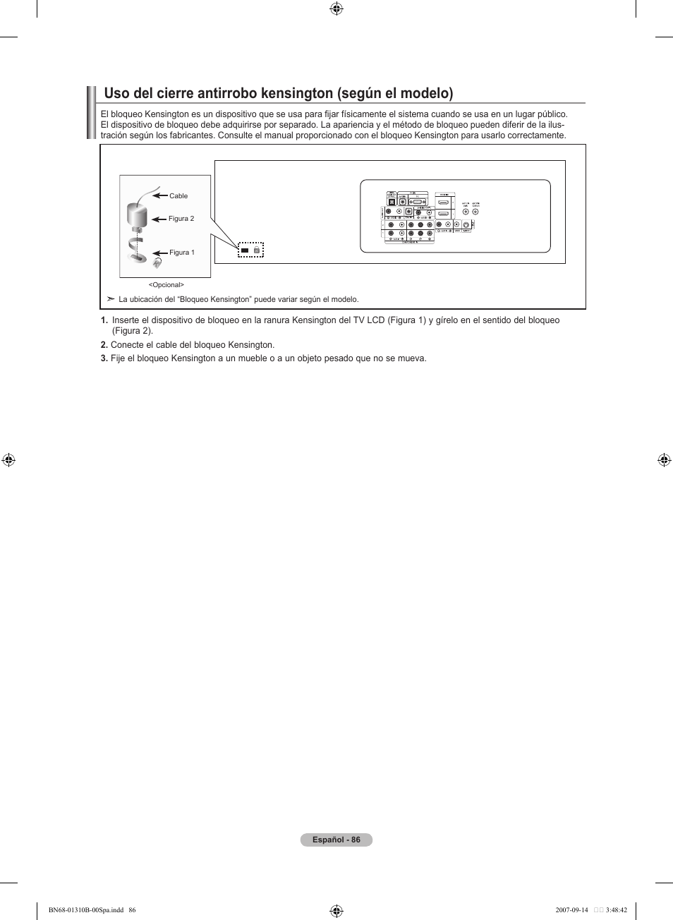 Samsung LNT4069FX-XAA User Manual | Page 268 / 271