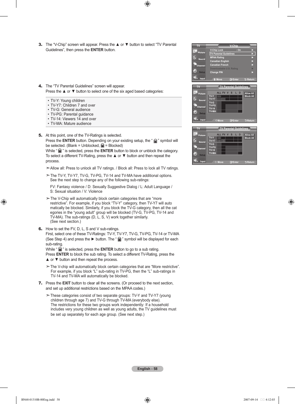 Samsung LNT4069FX-XAA User Manual | Page 60 / 271
