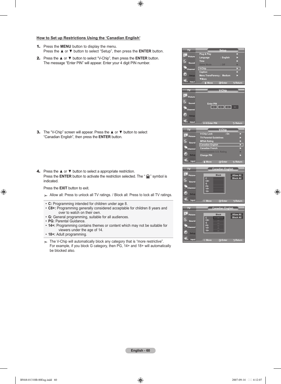 Samsung LNT4069FX-XAA User Manual | Page 62 / 271