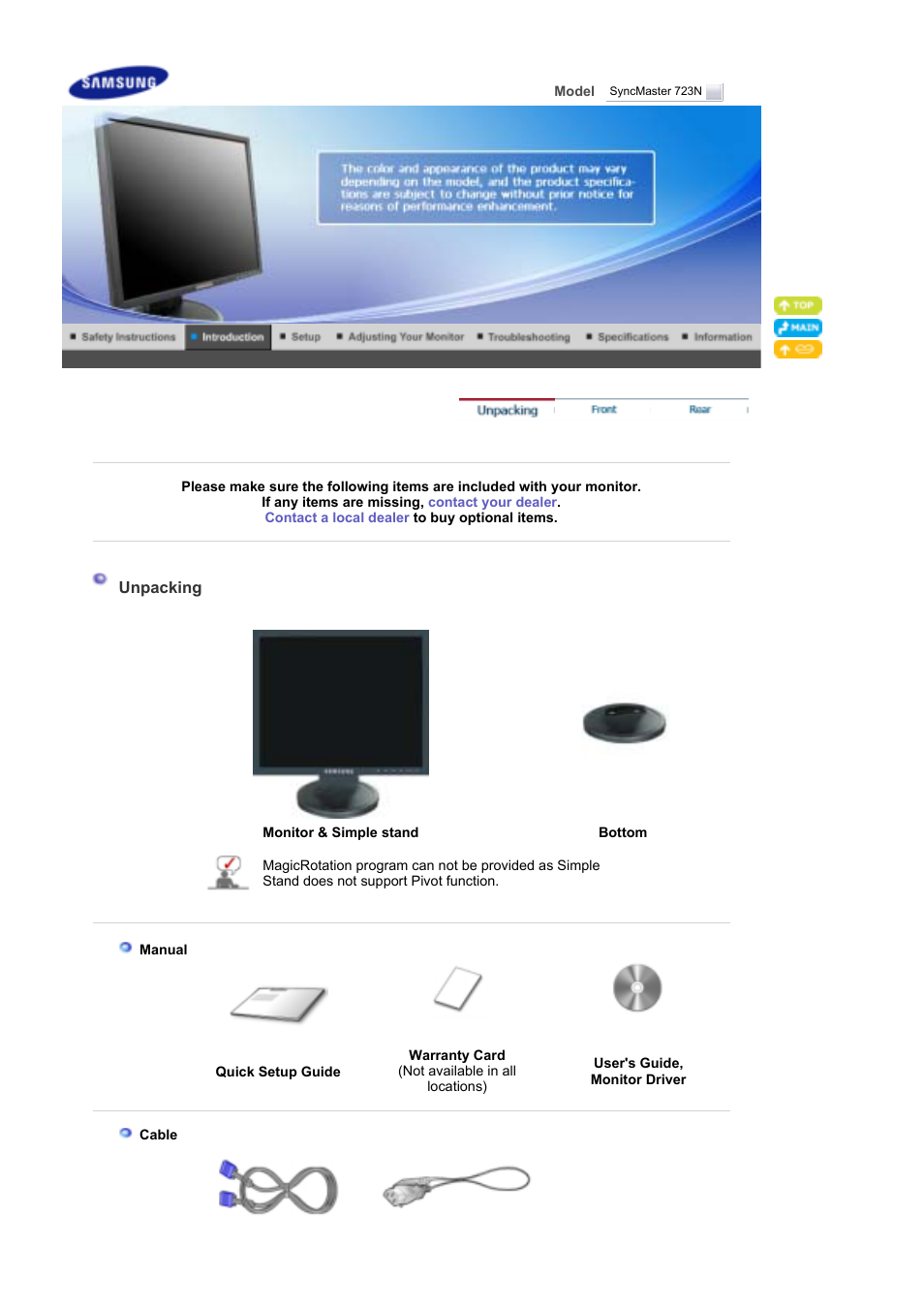Samsung LS17HAAKBUXAA User Manual | Page 11 / 48