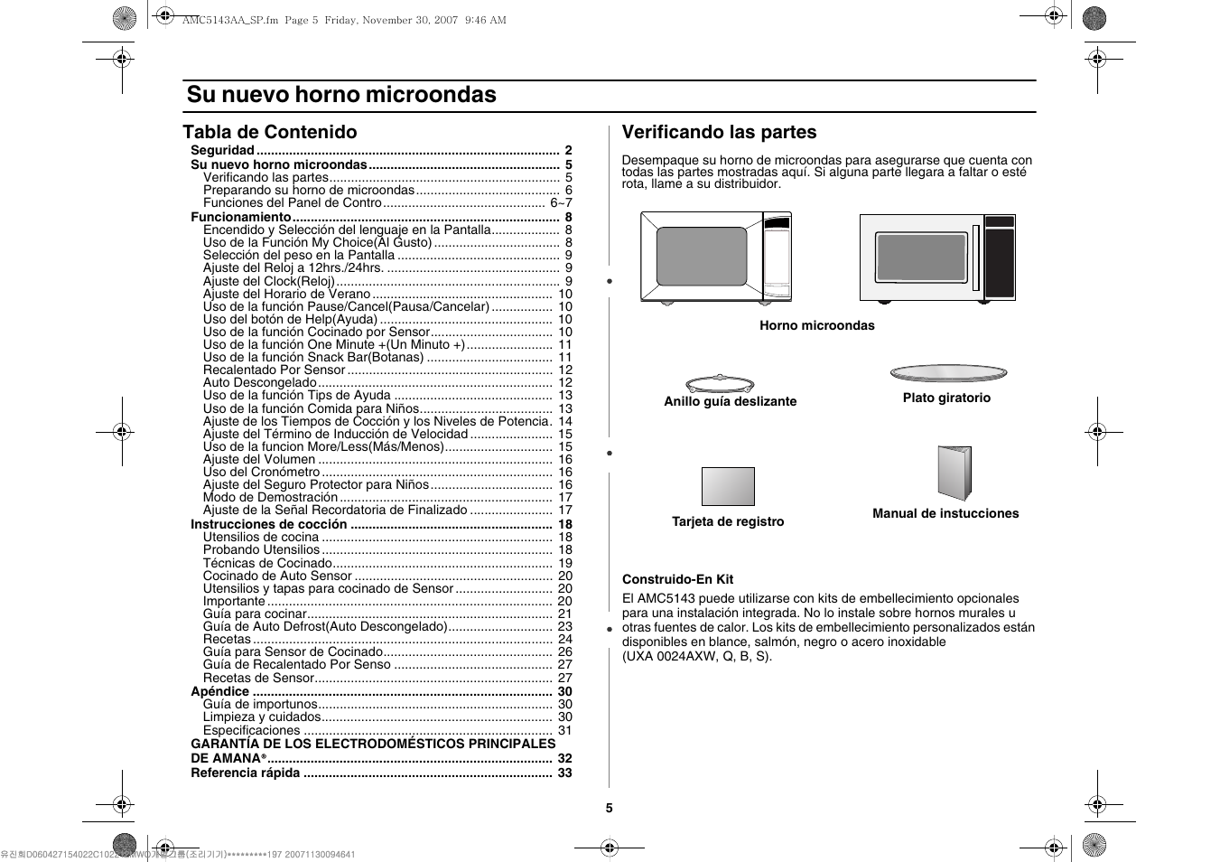 Amana AMC5143BCW User Manual | Page 75 / 104