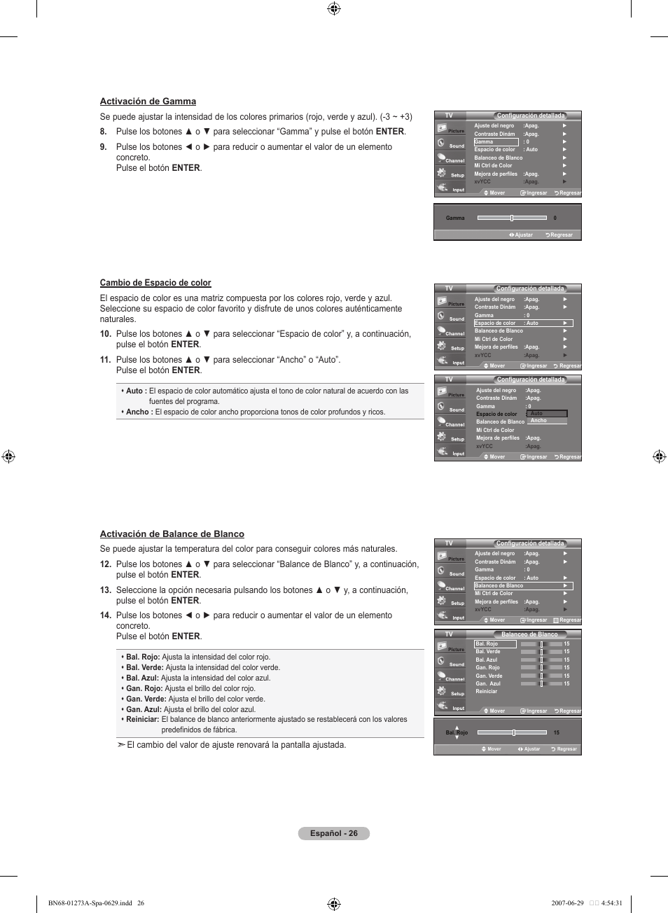 Samsung LNT466FX-XAA User Manual | Page 117 / 180