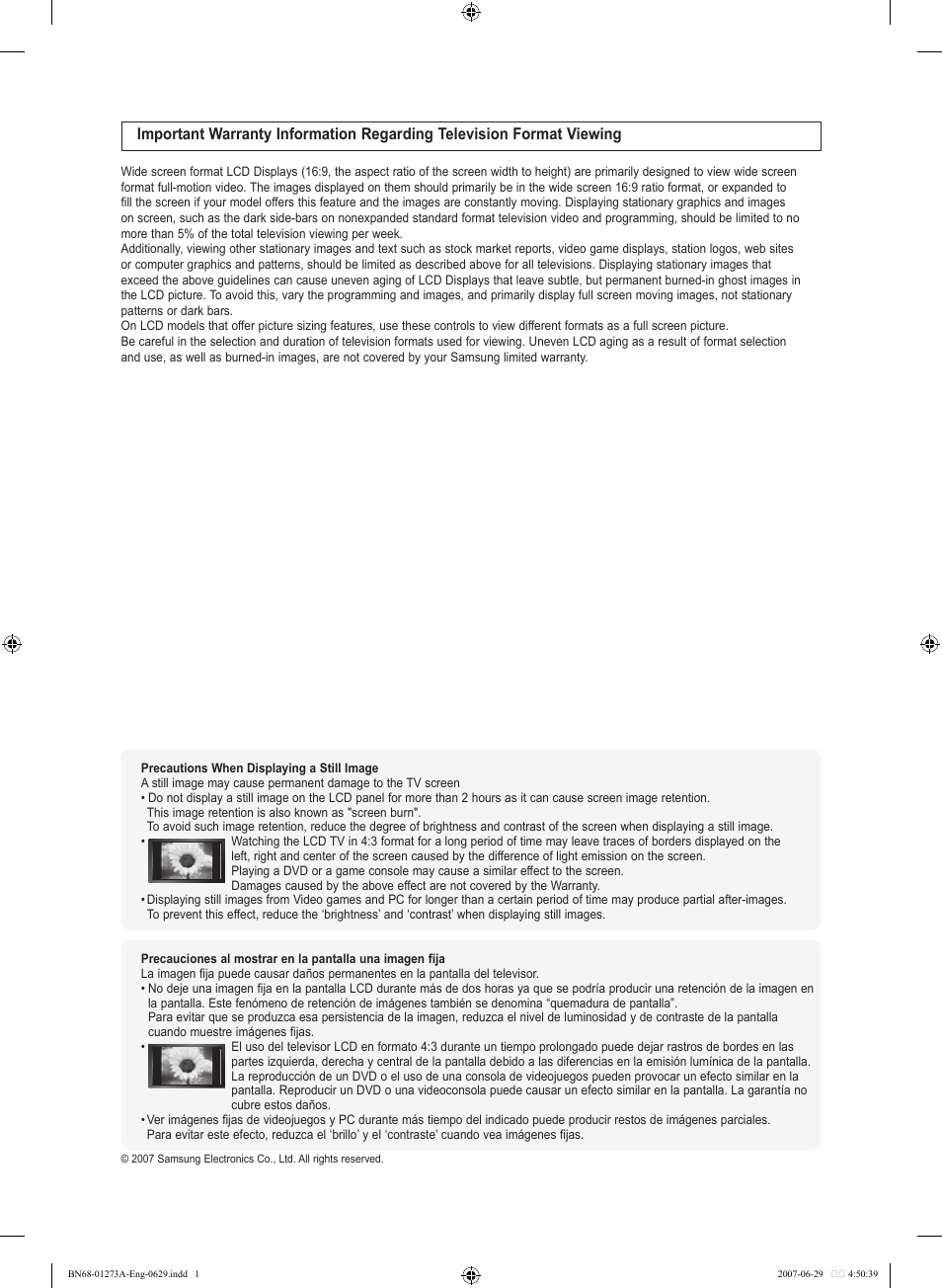 Samsung LNT466FX-XAA User Manual | Page 2 / 180