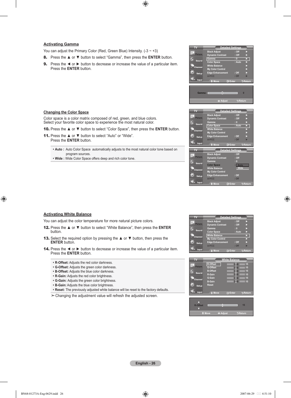 Samsung LNT466FX-XAA User Manual | Page 28 / 180