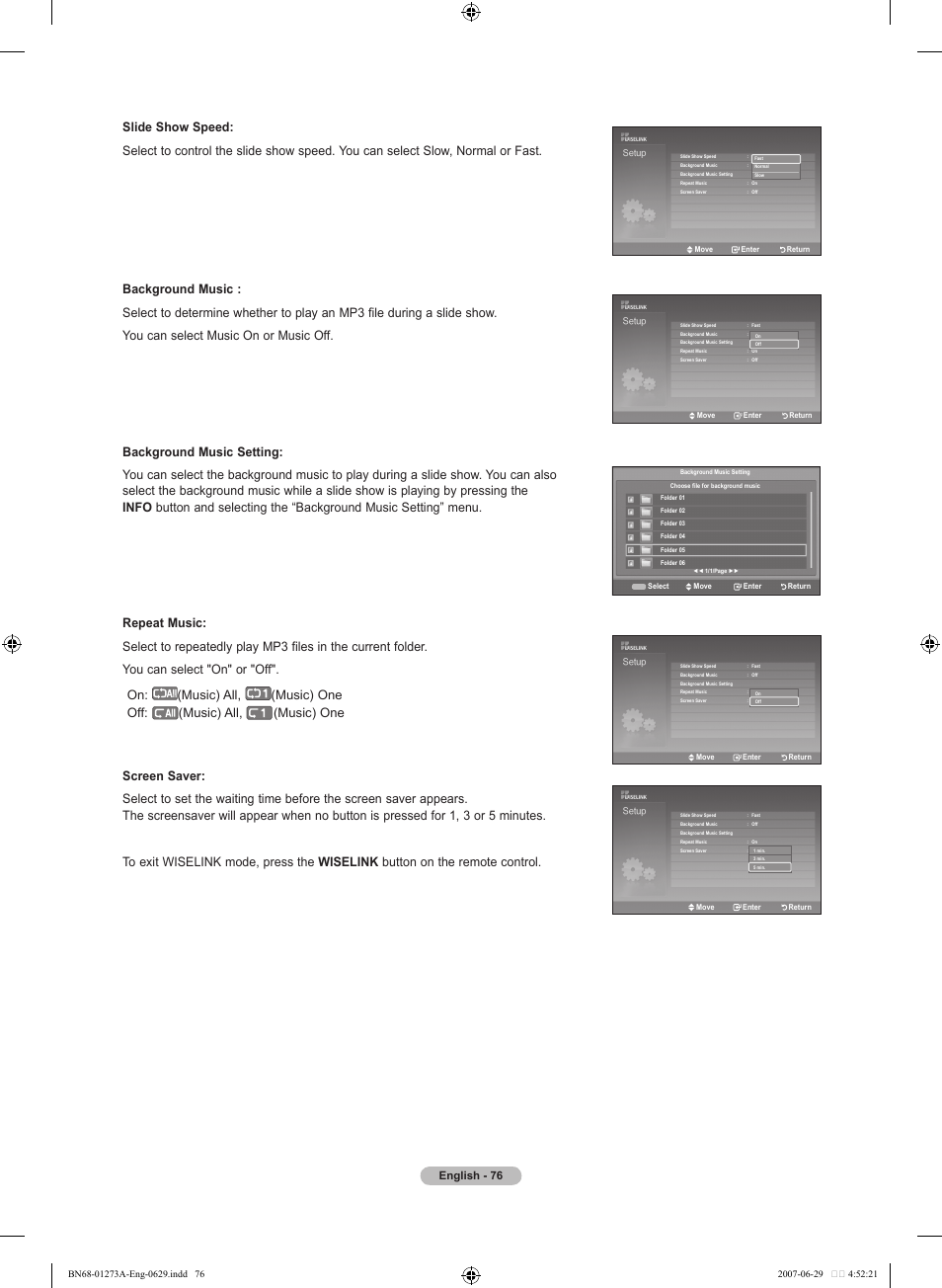 English | Samsung LNT466FX-XAA User Manual | Page 78 / 180