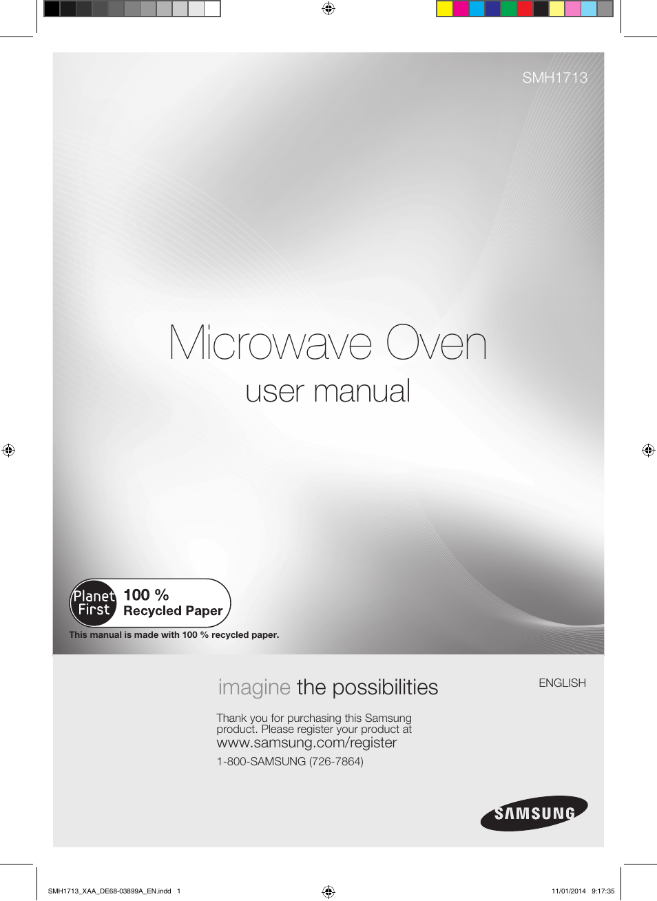 Samsung SMH1713W-XAA User Manual | 52 pages