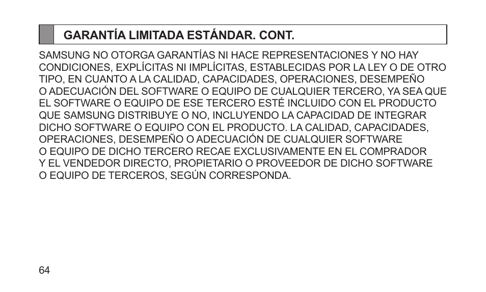 Samsung BHM5000NBACSTA User Manual | Page 66 / 70