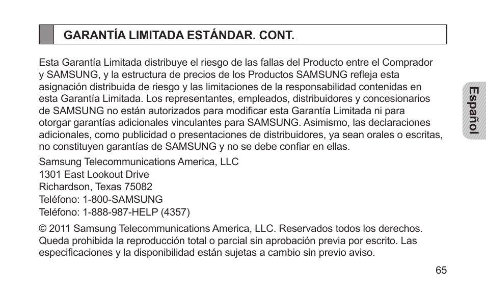 Samsung BHM5000NBACSTA User Manual | Page 67 / 70