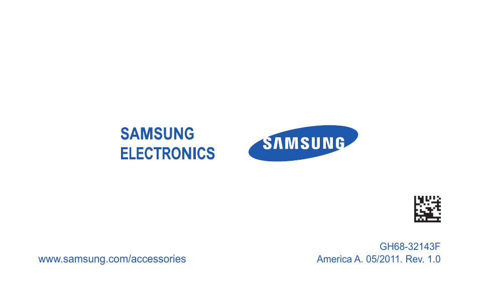 Samsung BHM5000NBACSTA User Manual | Page 70 / 70