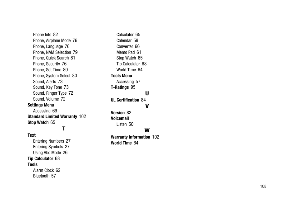 Samsung SCH-R210LSAMTR User Manual | Page 111 / 112
